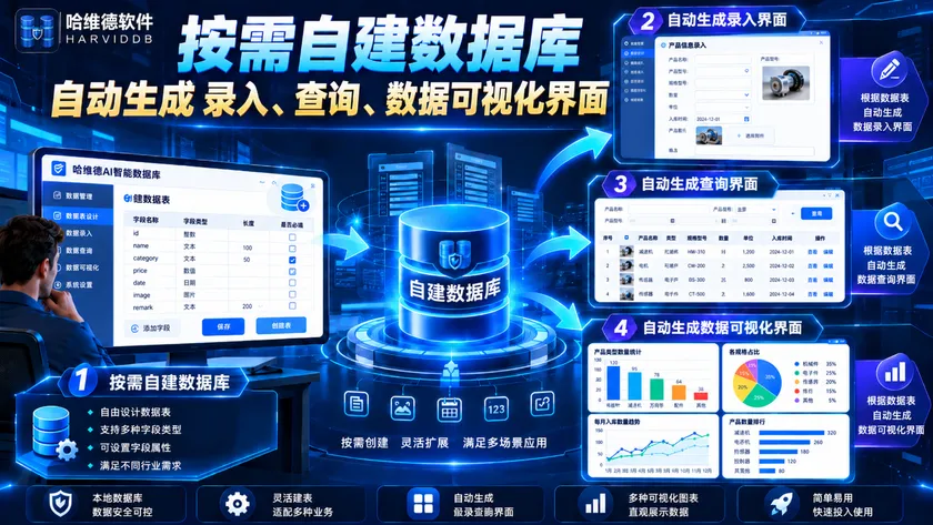 HARVID 按需建表功能示意图