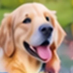 Golden retriever sample match 2
